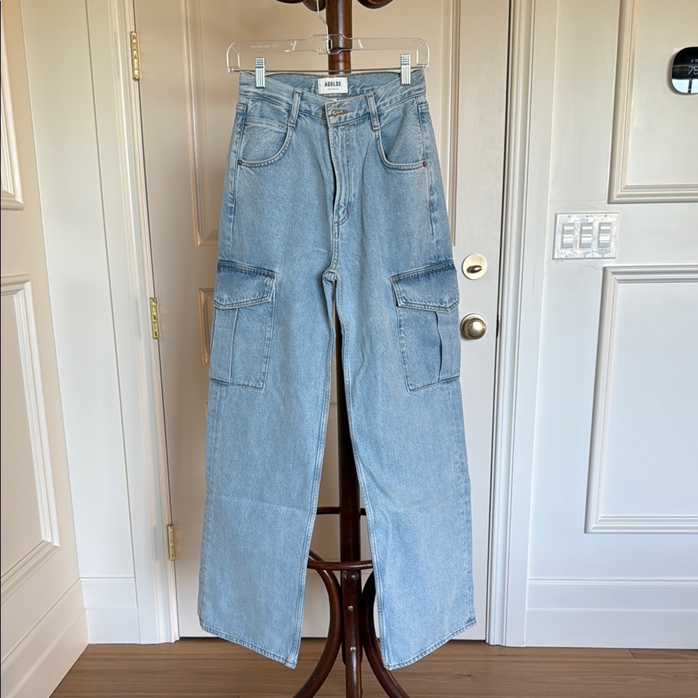 AGOLDE Minka cargo jean size 24 exc cond